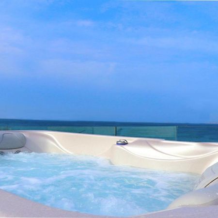 Beach Apartment Thalia With Hot Tub And Sea View Agios Prokopios  Ngoại thất bức ảnh