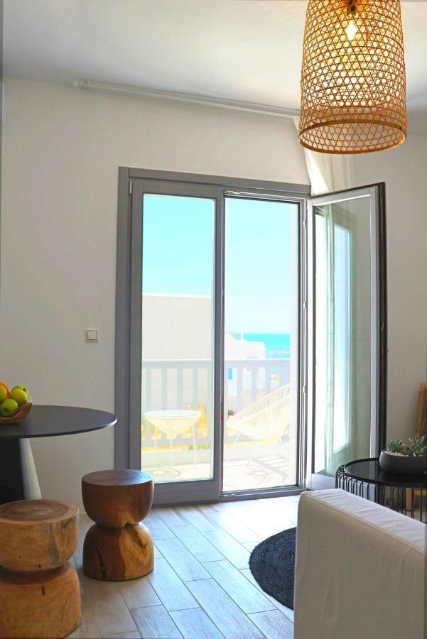 Beach Apartment Thalia With Hot Tub And Sea View Agios Prokopios  Ngoại thất bức ảnh